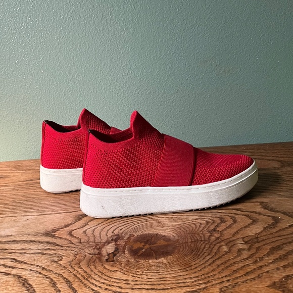 Eileen Fisher Pari Platform Mid Top Slip On Sneaker Stretch Fit Mesh Size 7 - Picture 3 of 7